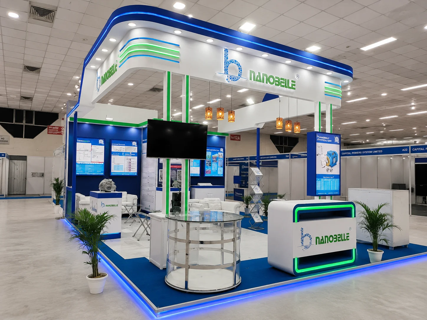 exhibition stand builders for IHGF Delhi Fair Autumn
